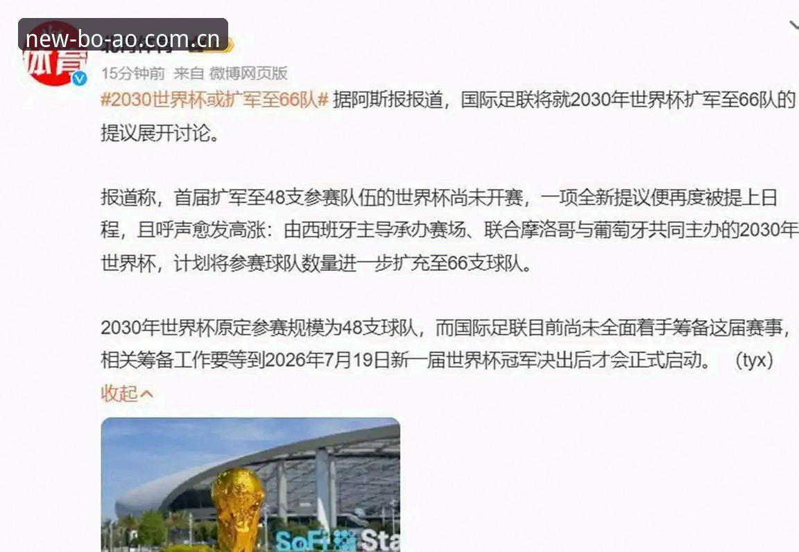 博奥体育电脑版常见问题 揭秘世界杯扩军66队背后的真相——中国男足的机会与挑战